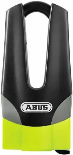 Abus Granit Quick Maxi Motorrad-Bremsscheibenschloss mit Durchmesser der Kette 11mm Schwarz Farbe