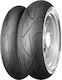 Continental ContiSportAttack 190/55R17 75W Tubeless Λάστιχο Μοτοσυκλέτας για Μπροστά/Πίσω
