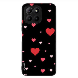 Sonique Heart Serie Hülle Honor 70 Lite 5G Schwarz