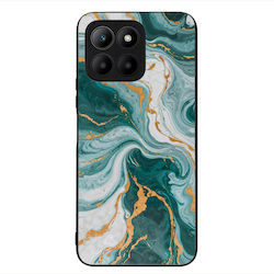 Sonique Marble Serie Hülle Honor 70 Lite 5G Grü...