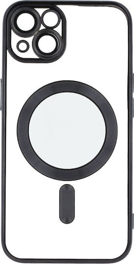 TelForceOne Chrome Mag Back Cover Metallic 1.5mm Black (iPhone 17e / 16e)