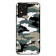 Sonique Tarnung Army Serie Hülle Vivo Y01 4G Khaki