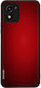 Sonique Carbon Serie Hülle Vivo Y01 4G Rot