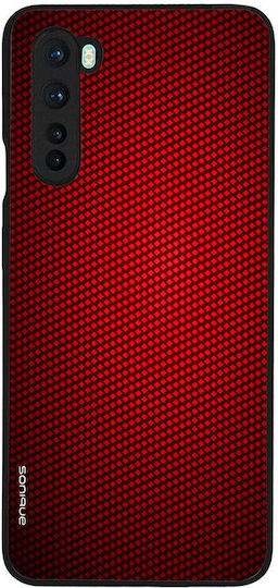 Sonique Carbon Series калъф Oneplus Oneplus Nord червен