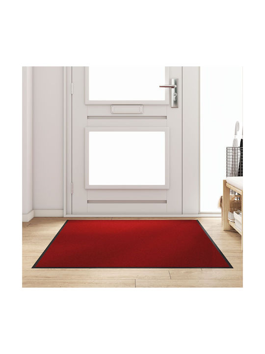 vidaXL Anti-slip Rug Outdoor Rectangular Red