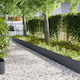 vidaXL Kunststoffgartenbordüre in Gray Farbe 1....