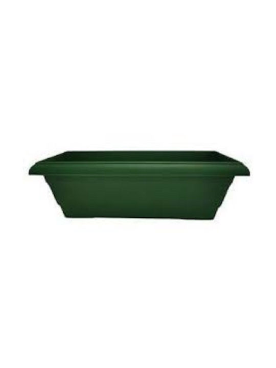 Atmosphera Festone Planter Box Plastic Green - Cypress 40x20x14cm.