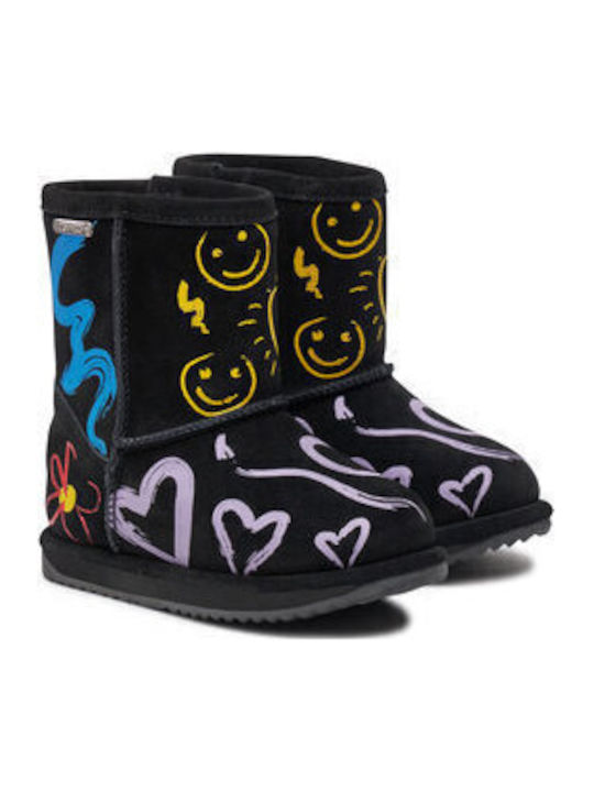 Kinder-Schneestiefel Schwarze
