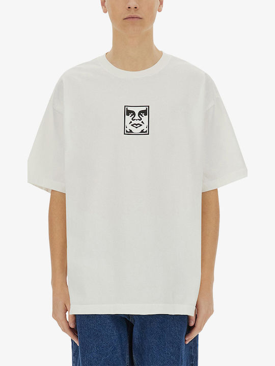 Obey T-shirt Pigment Vintage White