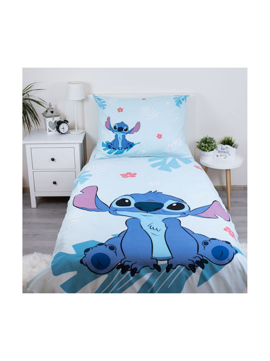 Disney Lilo And Stitch Set Kids Duvet Cover Sin...
