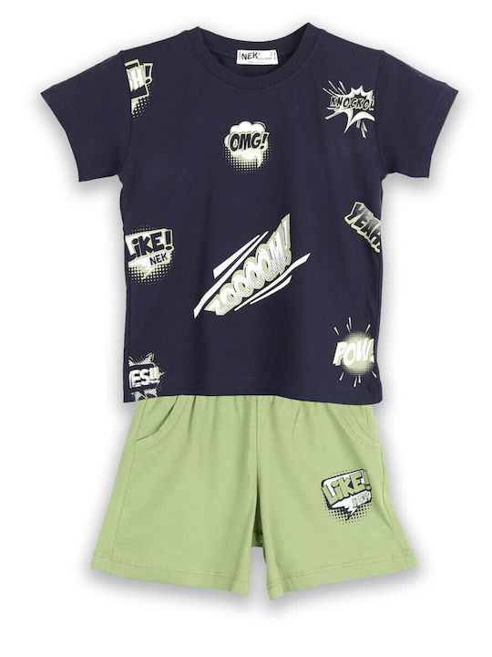 Nek Kids Wear Set pentru copii cu șorturi Vară ...