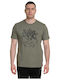 T-shirt Χακί