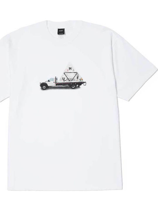 HUF High Clearance Тениска Бял