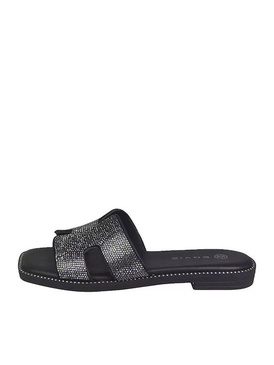 Envie Shoes Γυναικεία Σανδάλια Μαύρα