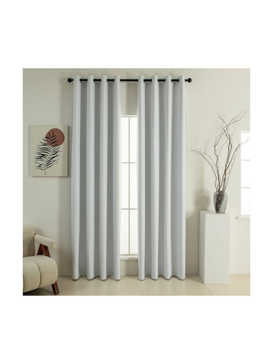 Beauty Home Perdea Opacitate Cu Capse Soft Art ...