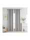 Beauty Home Perdea Opacă Cu Capse Elite Art 8392 Gri 140x270 cm