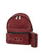 Polo Mini Cozy School Bag Backpack Kindergarten Burgundy 8Liters 2025