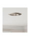 vidaXL Rectangle Metallic Recessed Spot Silver 9x9cm. 1pcs