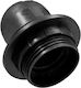 Stimeno Power Socket with Socket E27 in Black color Set 1pcs 15303021