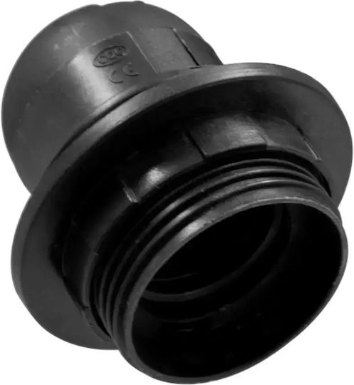 Stimeno Power Socket with Socket E27 in Black color Set 1pcs 15303021
