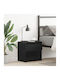Nachttisch Black oak 40x30x39cm