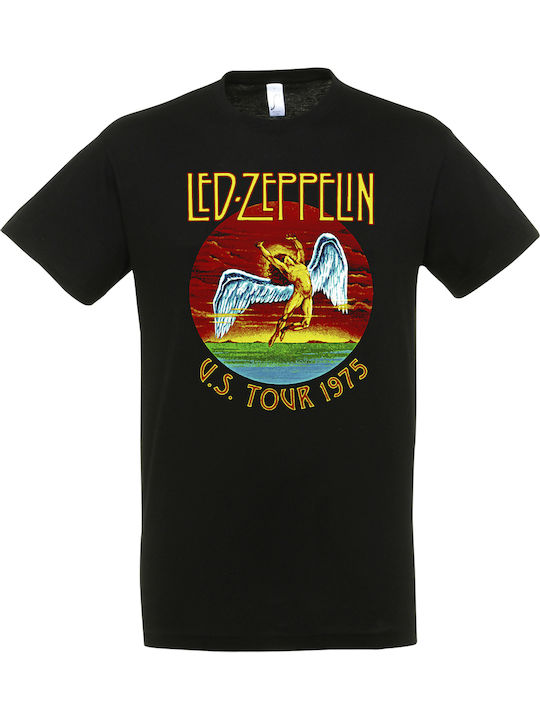 Men's T-shirt Stedman Black Led Zeppelin Dp2155