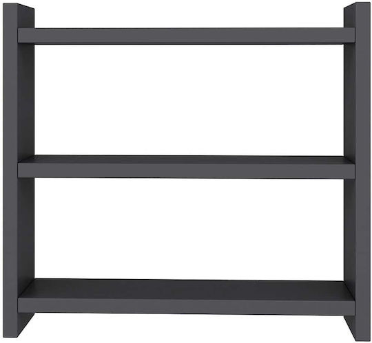 Hanah Home Επιτραπέζια Βάση Πλαστική 44x40x10εκ. Μαύρη
