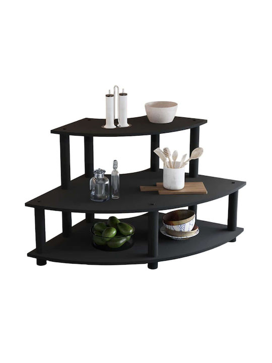 Hanah Home Suport De Masă Din Lemn 70x42x38cm Negru