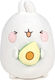 Molang 23cm White Bunny Avocado Plush
