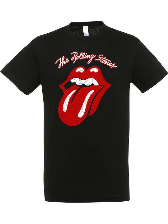 Ανδρικό Μπλουζάκι Stedman Μαύρο Rolling Stones Dp2099