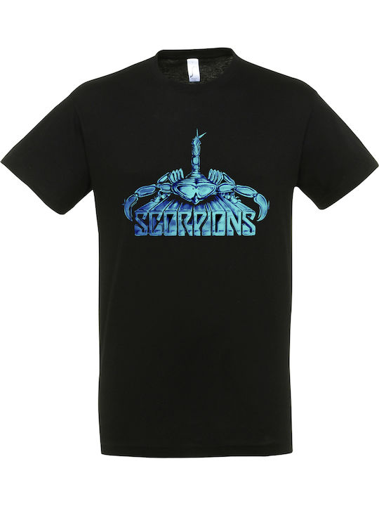 Ανδρικό Μπλουζάκι Stedman Μαύρο Scorpions Dp2011
