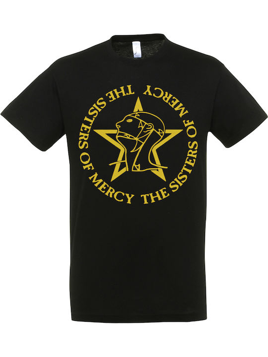Tricou pentru bărbați Stedman Black Sisters Mercy Dp2151