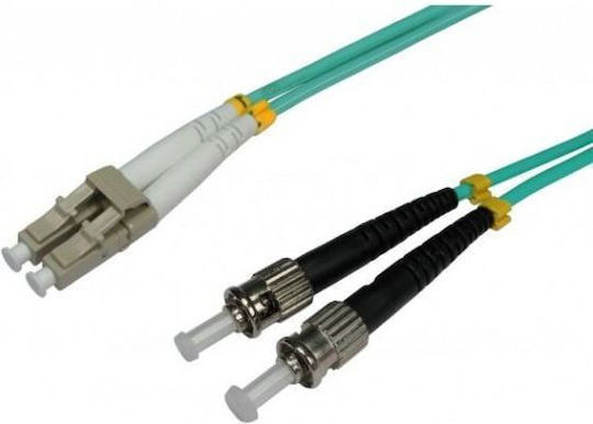 Techly Optisches Faser Kabel 1m 12 Stück
