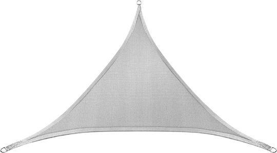 Sidirela Pânză De Umbrire Triunghiulară Gri Cu Cerc 3x3x1.5m 170gr/m²