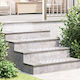 vidaXL Floor Skirting for Steps 60x30cm 4pcs