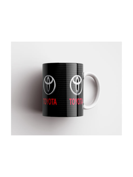 White Ceramic Mug Toyota Dp2044