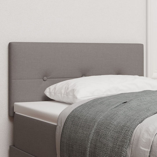 vidaXL Stoff-Kopfkissen für Bett 90x7x88cm