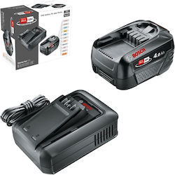 Bosch Σετ Μπαταρίας Λιθίου 18V με Φορτιστή 1600A031T6