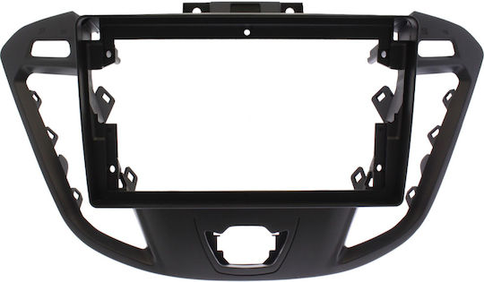 Πρόσοψη Ford Tourneo Custom 2013 Οθόνη Αυτοκίνητου Ηχοσύστημα Αφής 9" Ιντσών Android Mounting Frame Fascia Car Radio Panel Dash Εργοστασιακού Τύπου Πλαίσιο Πλαστικό