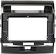 Πρόσοψη Toyota Landcruiser 2008 2015 Οθόνη Αυτοκίνητου Ηχοσύστημα Αφής 10" Ιντσών Toyota Android Mounting Frame Fascia Car Radio Panel Dash Εργοστασιακού Τύπου Πλαίσιο Πλαστικό