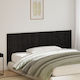 vidaXL Wooden Bed Headboard Black Oak 200x80cm