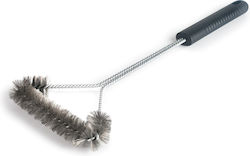 Perie pentru grătar Ibili din oțel inoxidabil și oțel galvanizat 41x16.5 cm argintiu gri Perie pentru grătar Ibili din oțel inoxidabil și oțel galvanizat 41x16.5 cm argintiu gri