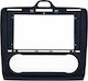 Panou Frontal Ford Focus 2005 2011 * Control Climatic Automat Audio Auto Ecran Tactil 9" Inch Negru Cadru Montaj Android Față Radio Auto Panou Bord Tip Fabrică Cadru Plastic