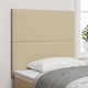 vidaXL Fabric Bed Headboard Soft Green Gray 80x...