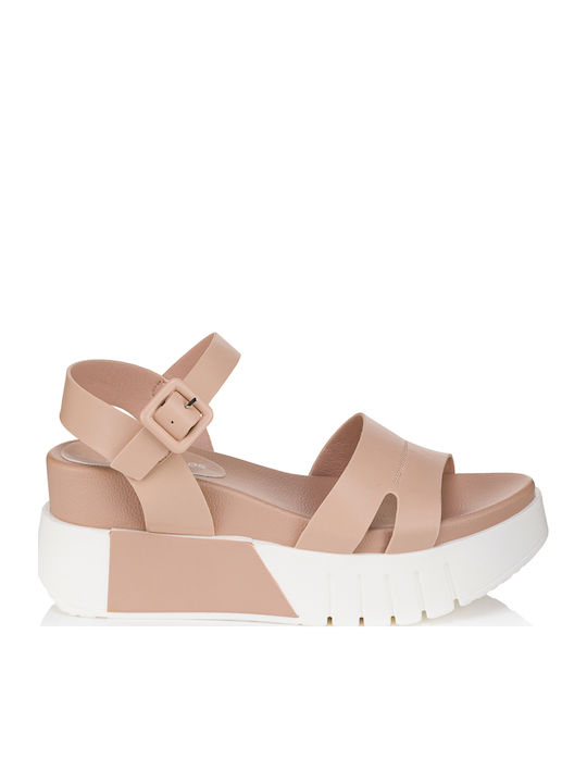 Zak Damenplattformen Beige