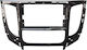 Mitsubishi L200 2015 2019 Climate Car Touchscreen Sound System 9" Inch Android Mounting Frame Fascia Car Radio Panel Dash Factory Type Plastic Frame