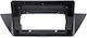 BMW X1 E84 2009 2015 Car Display Touch Sound System 10" Inch X1 E84 Android Mounting Frame Fascia Car Radio Panel Dash Factory Type Plastic Frame