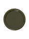 Urban Nature Culture Amsterdam Plate Shallow Ceramic Green with Diameter 22cm