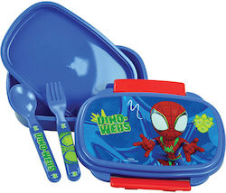Spiderman Детско Кутия За Храна Синя Spiderman Детско Кутия За Храна Синя