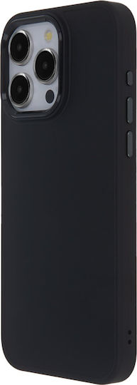 TectoShield Umschlag Rückseite Metallisch Schwarz (iPhone 15 Pro Max)